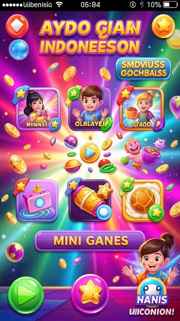 Tampilan utama aplikasi 988BET dengan pilihan permainan yang beragam.