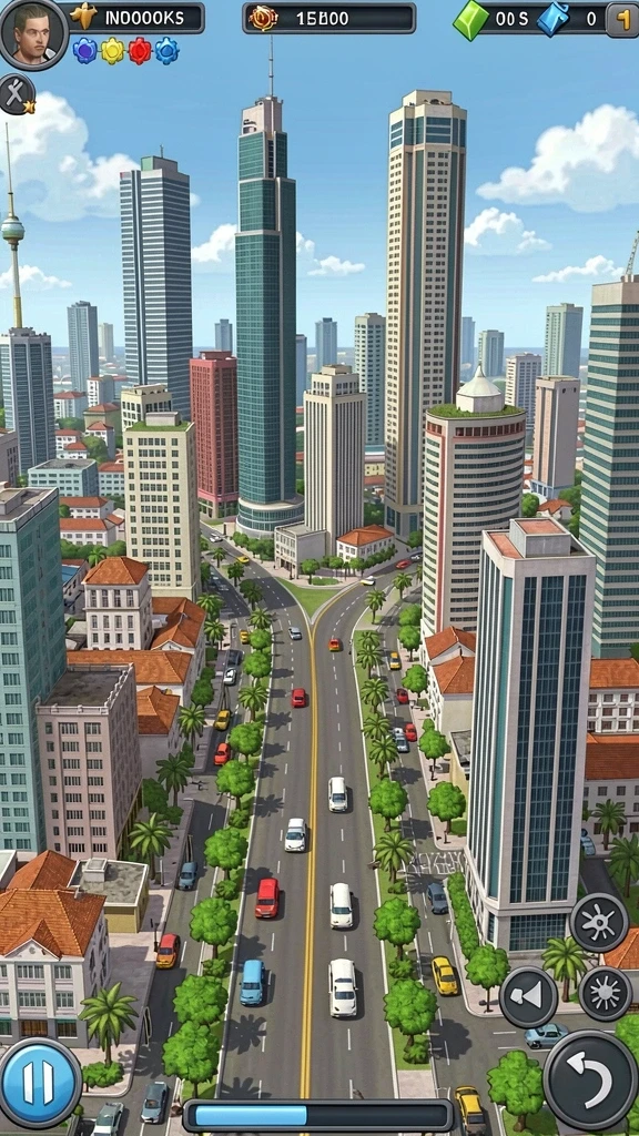 Tangkapan layar dari sistem pencapaian dalam game.