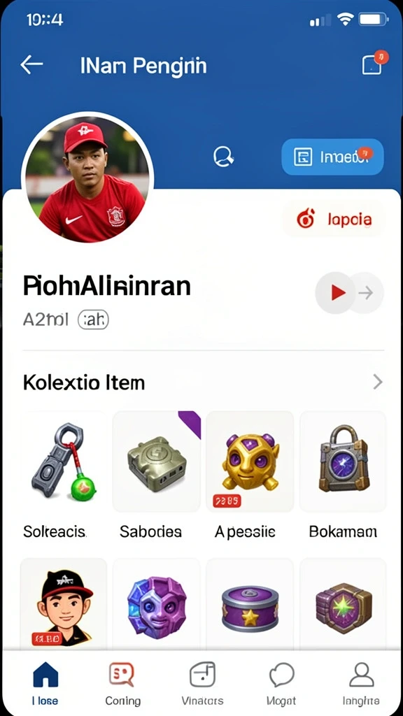 Karakter unik dan lucu dalam permainan.