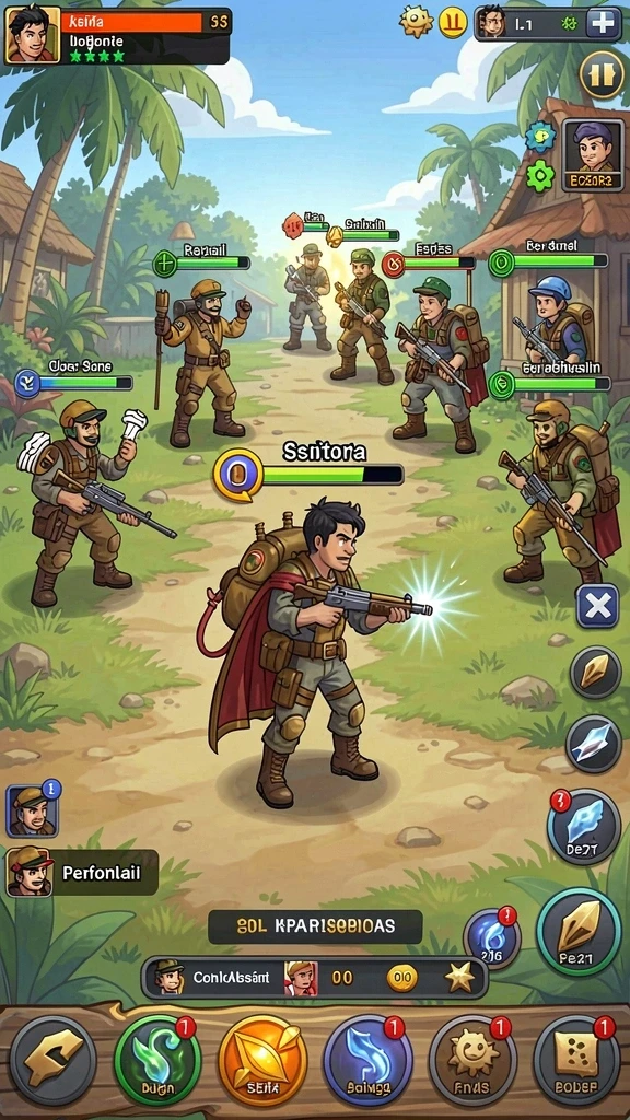 Tantangan seru dalam mode multiplayer yang kompetitif.