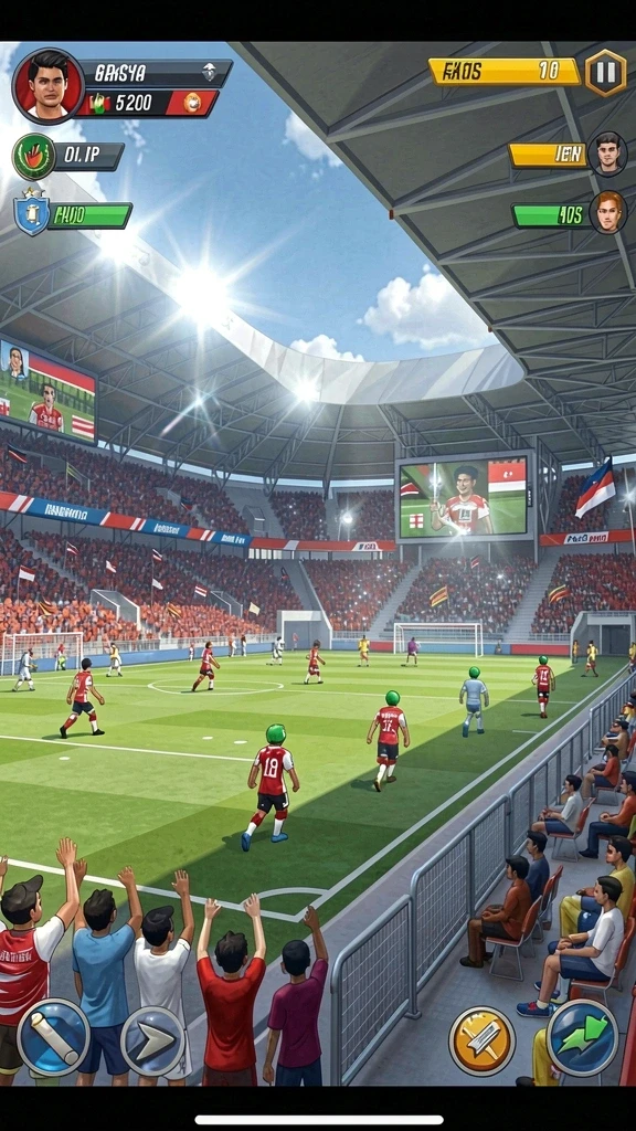 Grafik yang memukau dan detail yang halus.