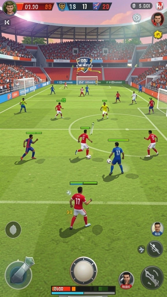 Mode multiplayer yang membuat permainan semakin seru.