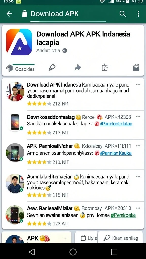 Grafik yang menawan dengan warna-warna cerah.