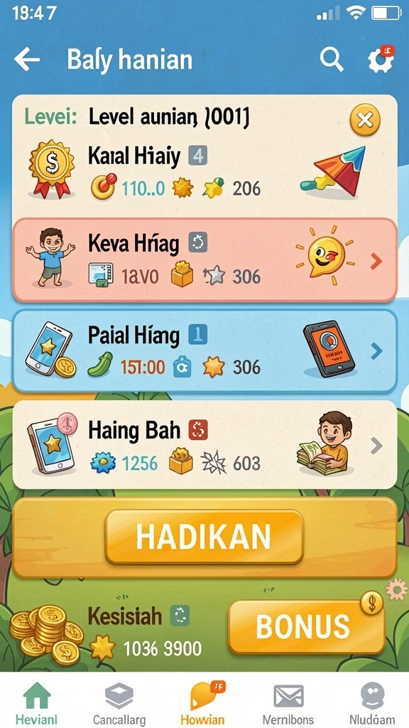 Mode permainan baru yang seru dan menantang.