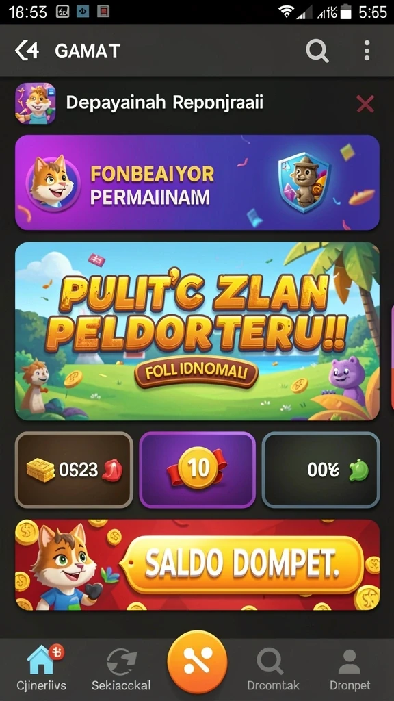 Grafis menawan yang membuat pengalaman bermain semakin menarik.
