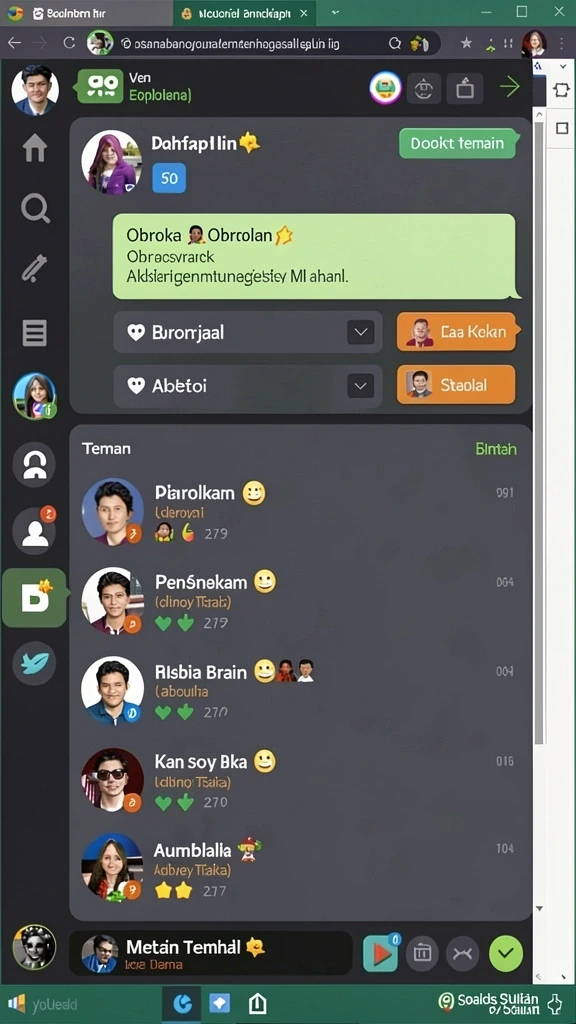 Tampilan utama yang menarik dan mudah dinavigasi.