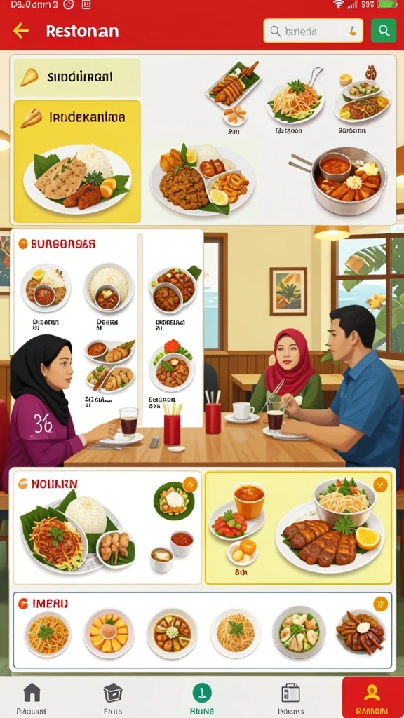 Menampilkan karakter utama dalam aksi yang menegangkan.
