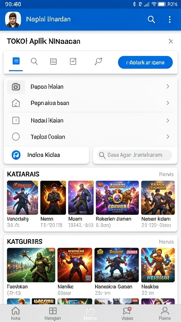 Ilustrasi level yang menantang dan grafis yang menawan.