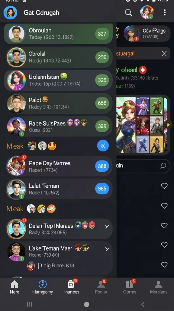 Tampilan utama IDX66 yang menarik dengan grafik interaktif.