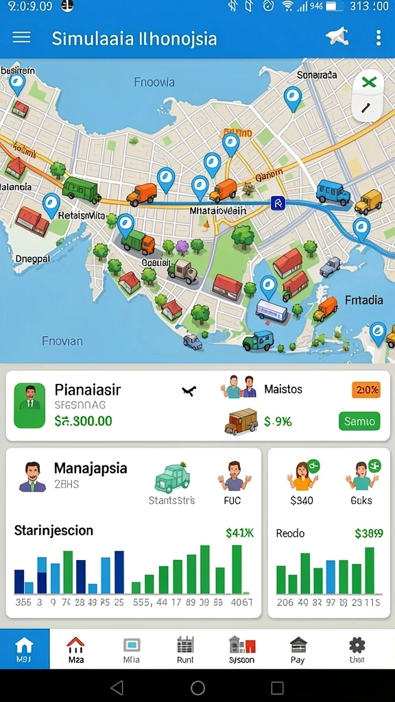 Karakter-karakter unik dengan kemampuan khusus.