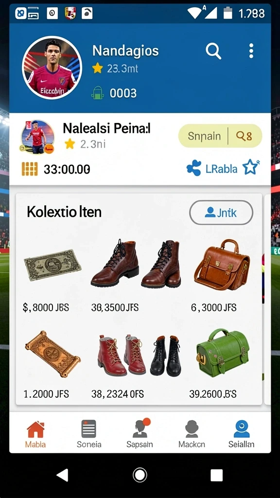 Tampilan utama aplikasi JAGO11 dengan menu yang menarik.