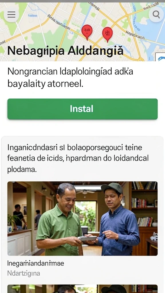 Tampilan antarmuka aplikasi JAYABET yang menarik.