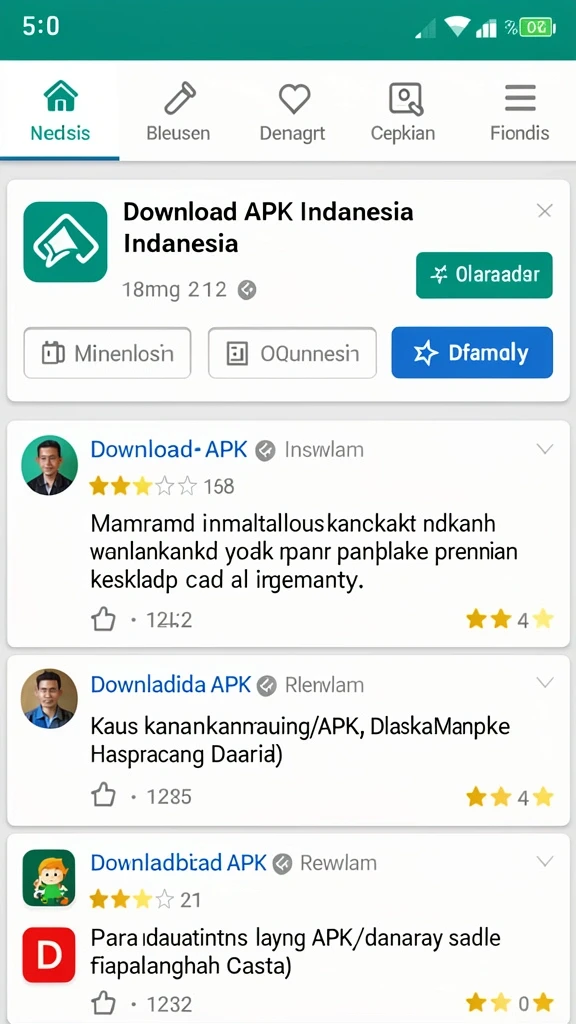 Fitur permainan lengkap dengan berbagai pilihan.