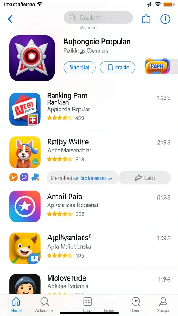 Tampilan antarmuka yang menarik dan user-friendly.