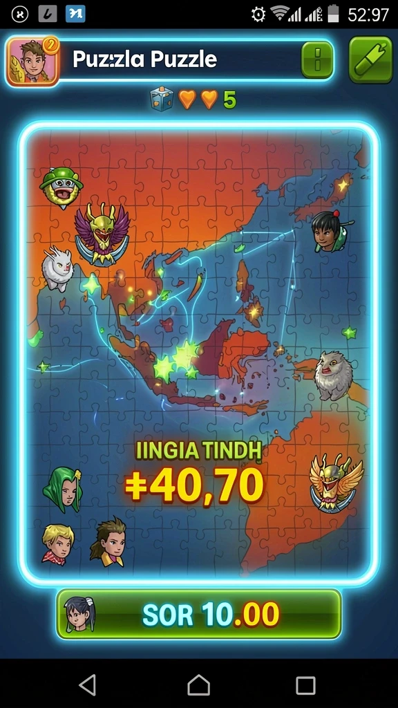 Tampilan awal KAKRP yang menarik dan ramah pengguna.