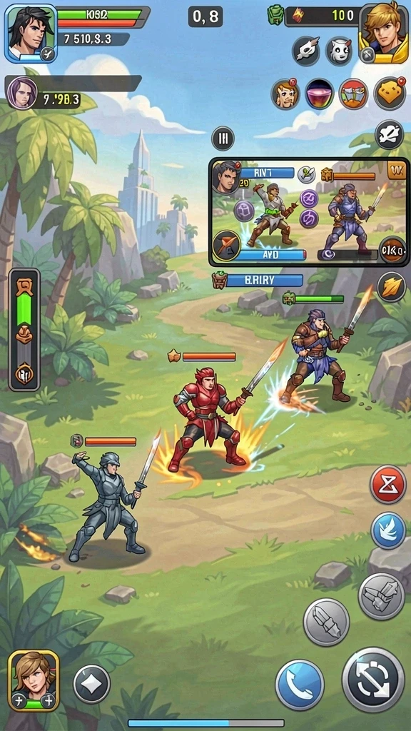 Gameplay yang seru dengan berbagai tantangan.