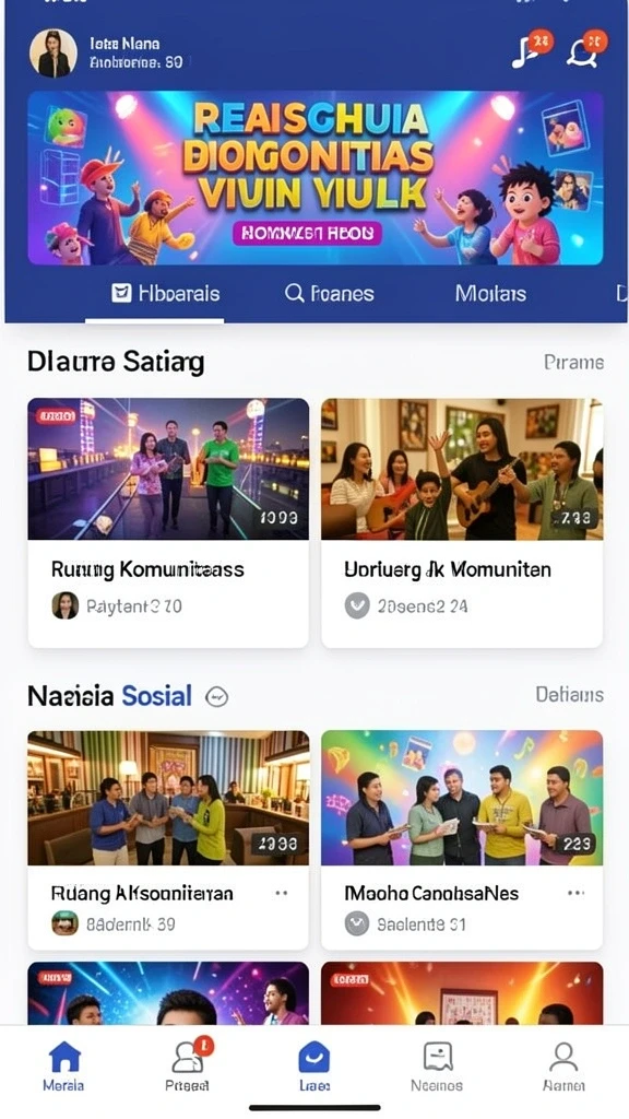 Tangkapan layar menunjukkan misi seru yang sedang dimainkan.