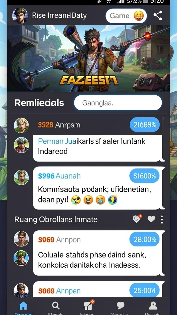 Screenshot aplikasi LAWAS777 - Antarmuka pengguna yang ramah.