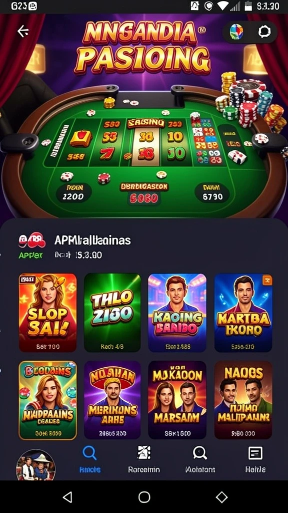 Grafis yang memukau dan penuh warna saat bermain slot.
