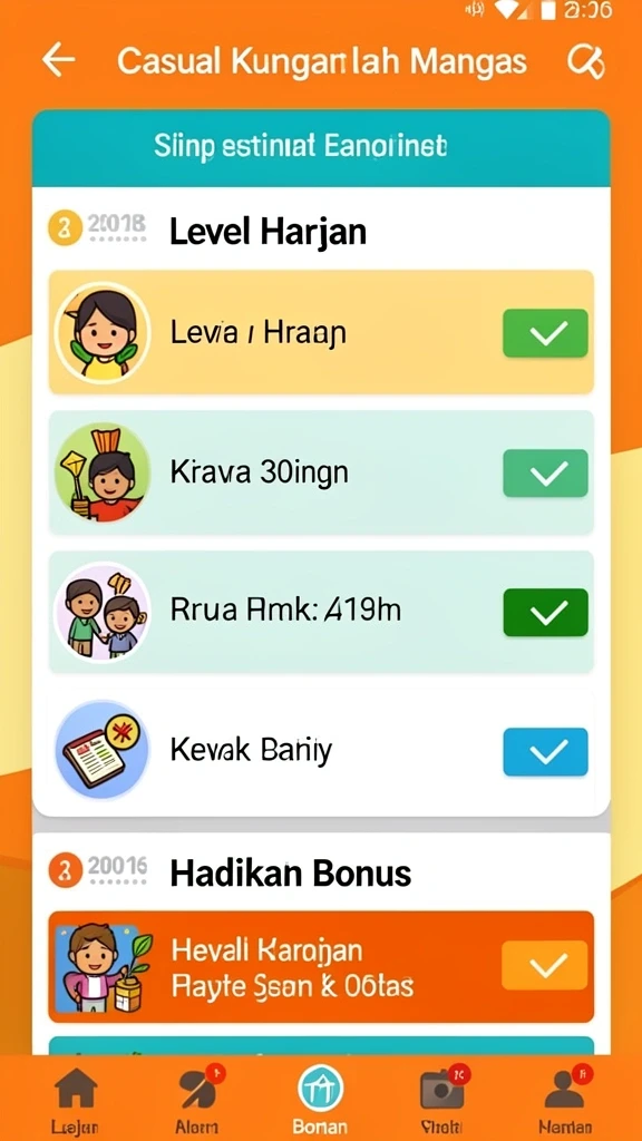 Fitur bonus harian yang meningkatkan peluang menang.