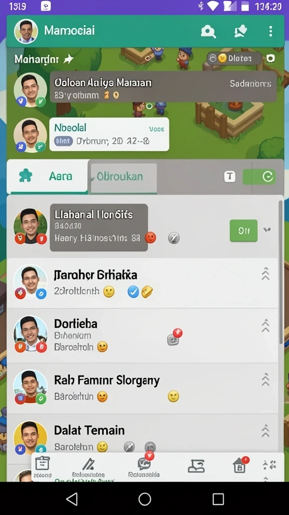 Tampilan antarmuka yang ramah pengguna.