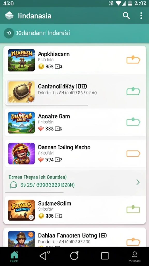 Antarmuka pengguna yang mudah dinavigasi.