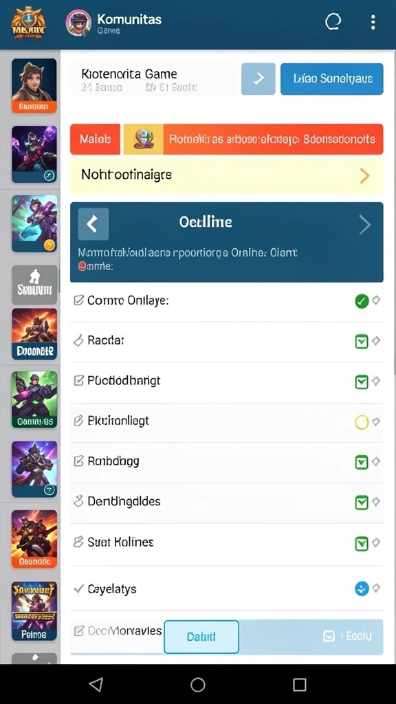 Mini games seru yang bikin ketagihan.