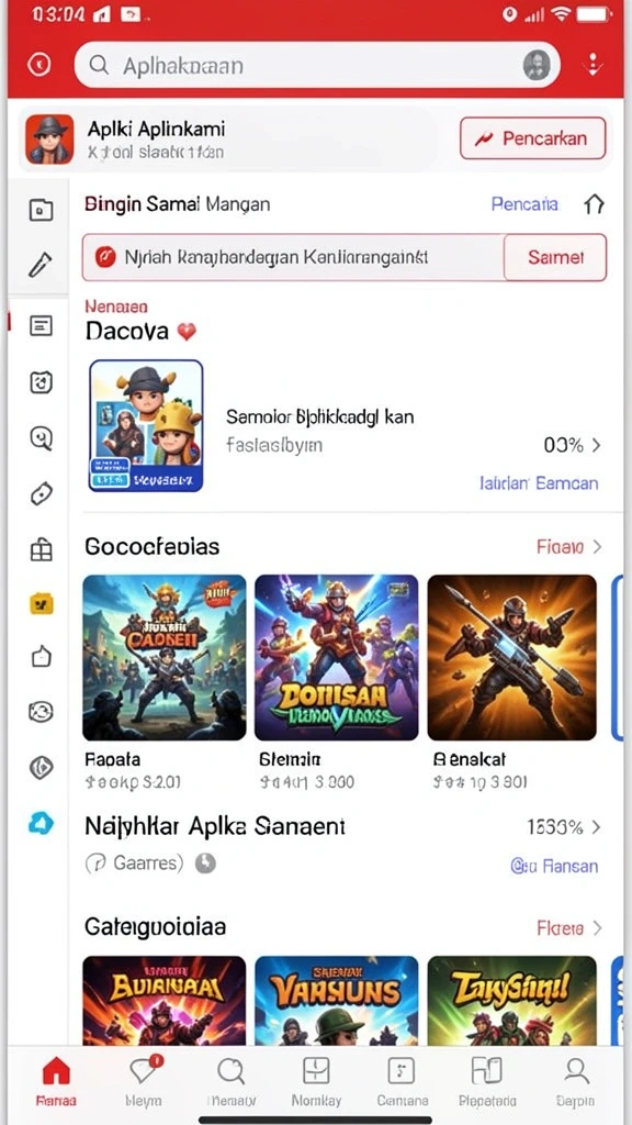 Screenshot menampilkan komunitas pemain yang aktif.