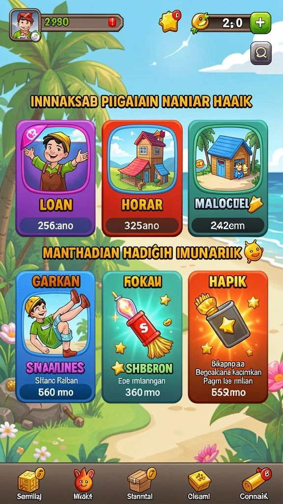 Grafis yang menarik dan animasi yang halus.