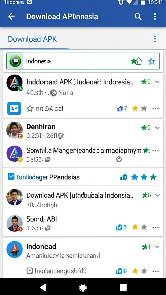 Tampilan utama yang menawan dan mudah dinavigasi.