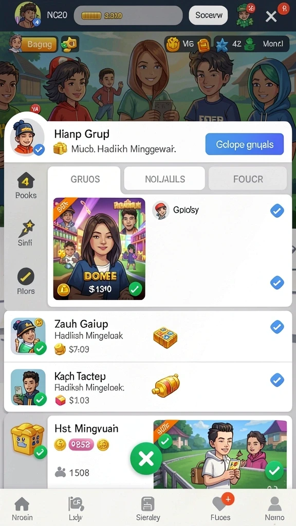 Tampilan awal game RPRR yang menarik.