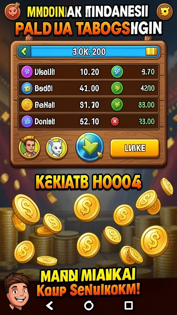 Tampilan gameplay yang mengasyikkan dan interaktif.