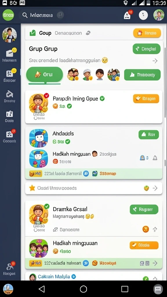 Screenshot memperlihatkan fitur crafting yang inovatif.