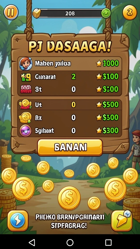 Karakter yang dapat dikustomisasi sepenuhnya.