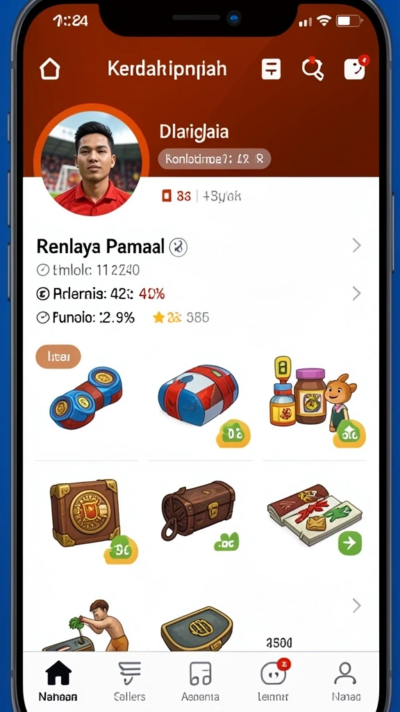 Karakter unik dan menarik untuk dipilih.