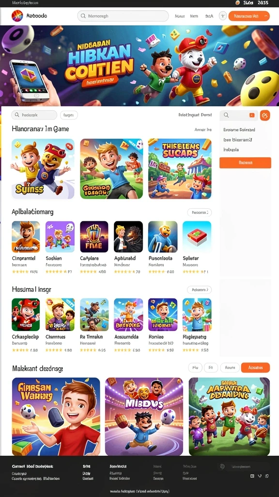 Berbagai karakter unik yang dapat dipilih di TURU99.