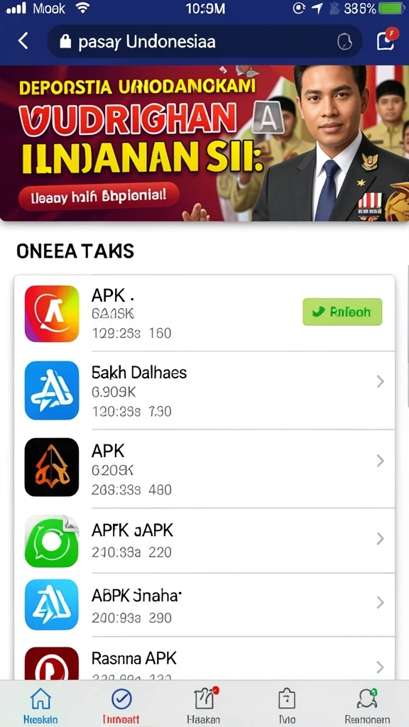 Berbagai mode permainan yang menarik.