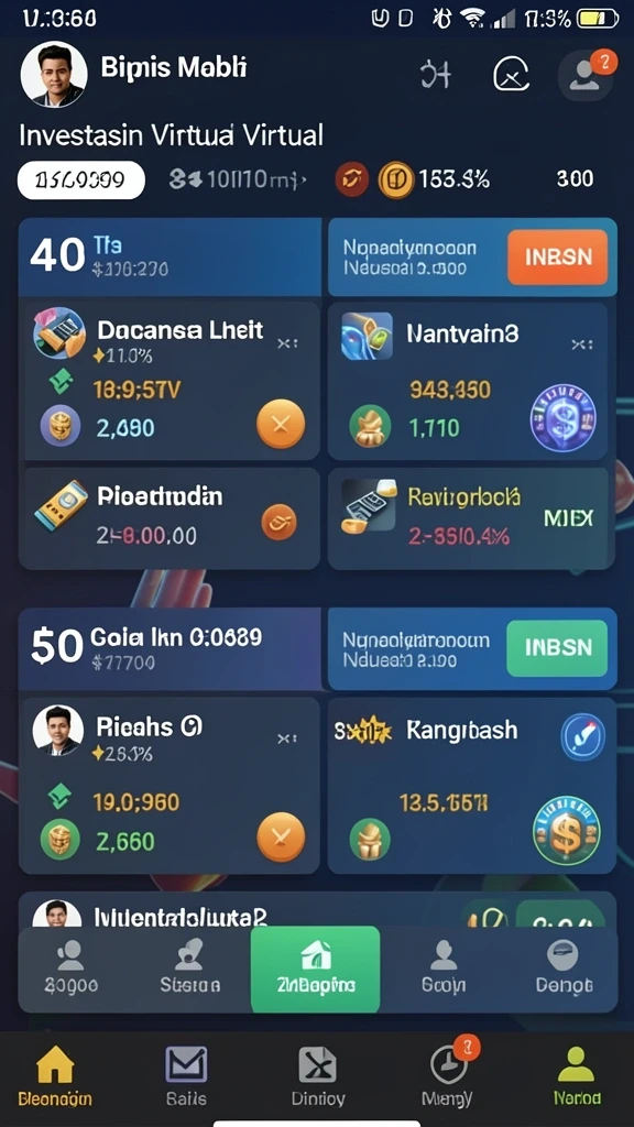 Tampilan utama aplikasi WONGTOTO yang menarik.