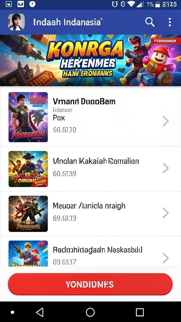 Screenshot menampilkan karakter utama dalam aksi petualangan.